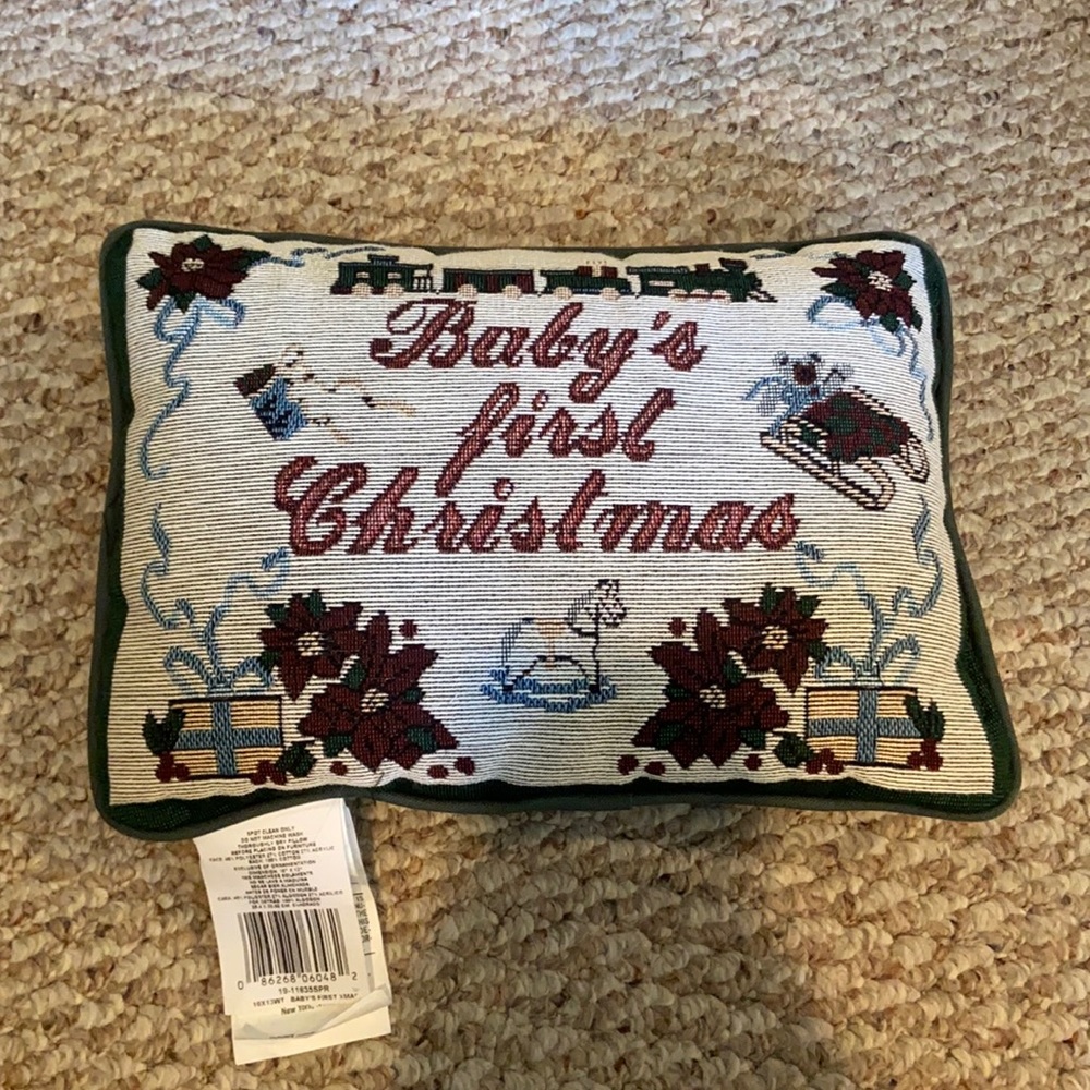 Baby’s 1st Christmas Throw